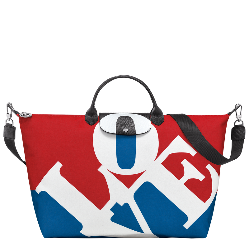 Longchamp x Robert Indiana sac de voyage