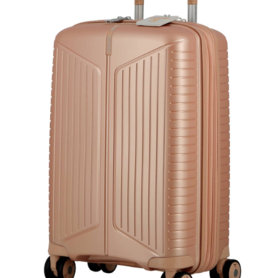 Jump valise à roulettes Évaé rose