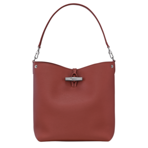 10281 Longchamp Le Roseau sac épaule M châtaigne