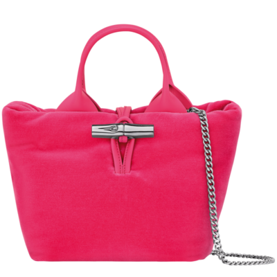 10278HFW618 Longchamp Le Roseau Pink sac à main XS rose