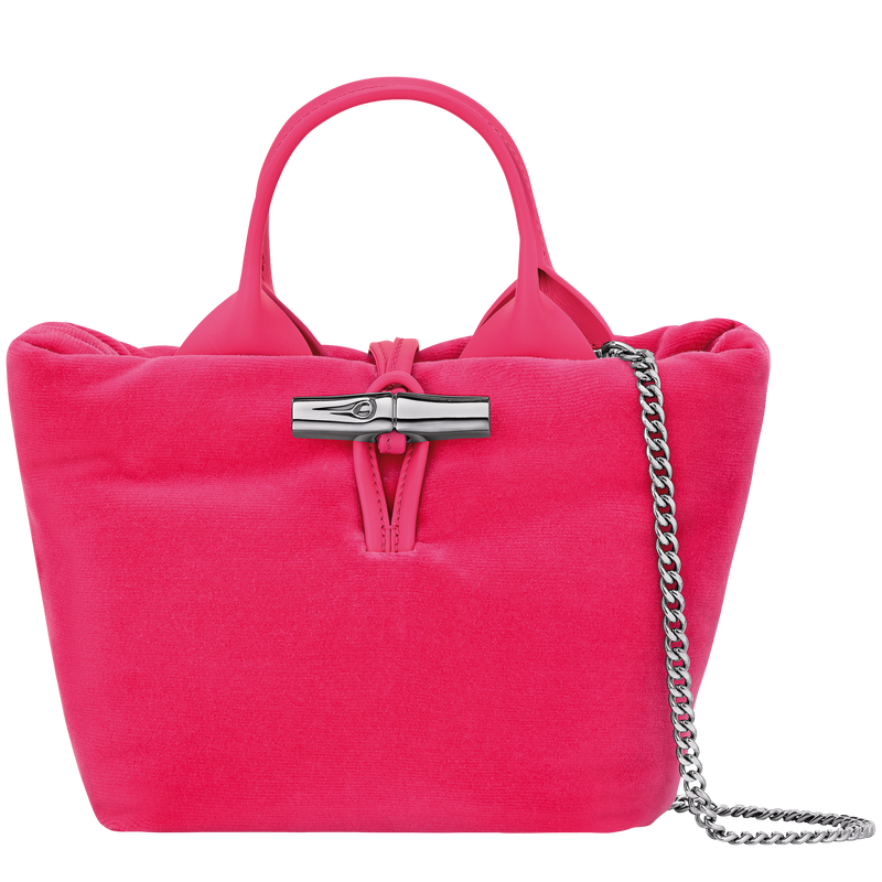 10278HFW618 Longchamp Le Roseau Pink sac à main XS rose